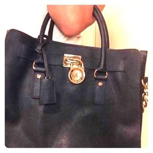 Authentic Michael Kors Hamilton Large Saffiano Bag